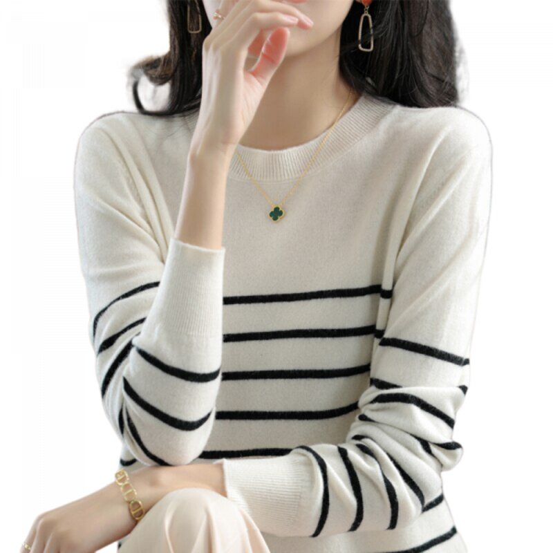 sweat-raye-femme-vintage