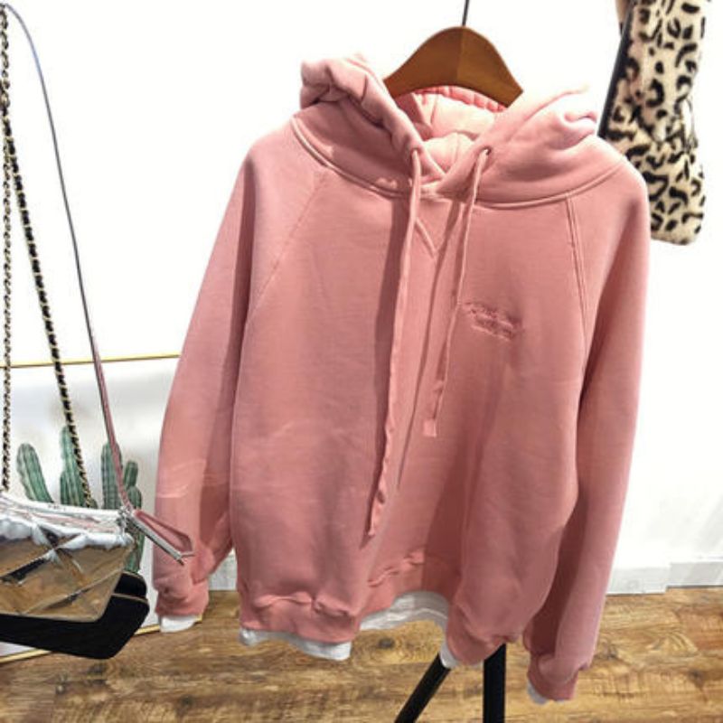 sweat-shirt-a-capuche-vintage-coral