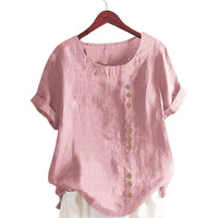      t-shirt-vintage-femme-grande-taille-rose