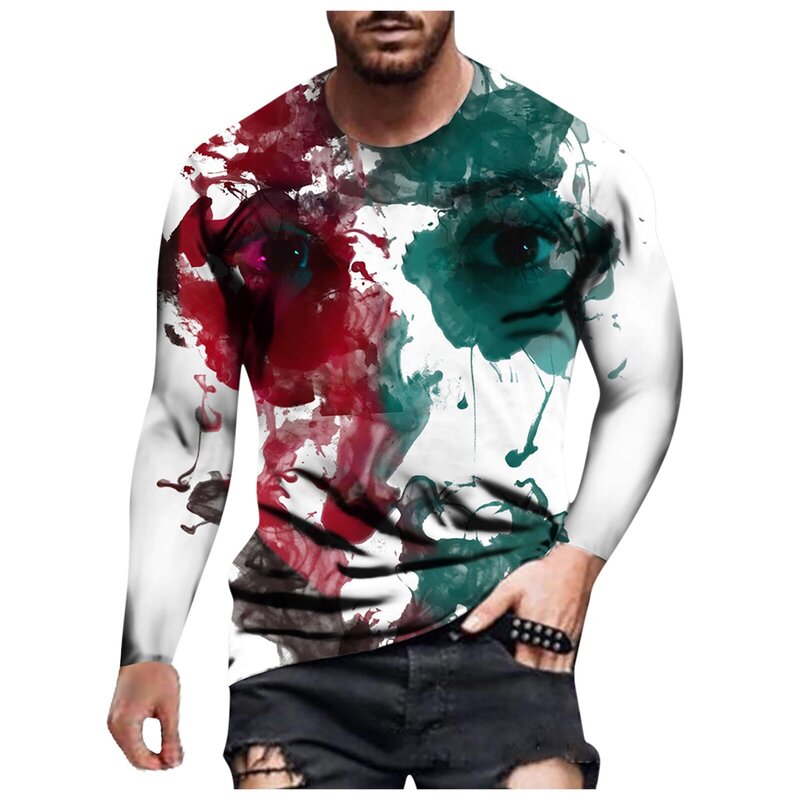 t-shirts-manche-longues-imprime-vintage