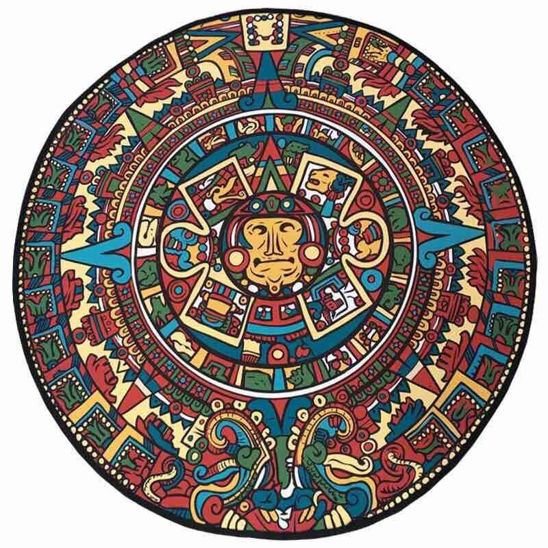 tapis-rond-vintage
