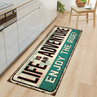 tapis-vintage-vert-pour-cuisine