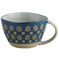 Acheter Tasse à café Vintage Unique japonaise rétro, tasse en céramique,  changement de four, tasse de petit déjeuner en argile, 380ML