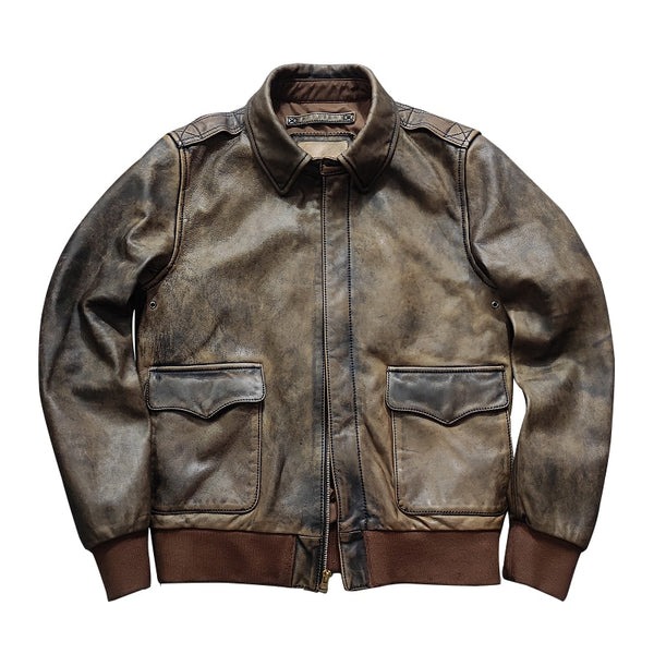 CHEVIGNON VINTAGE LEDERJACKE*PILOT´S FLIGHT ENGINEER´S*WILDLEDER*GR: M*RARITÄT CHEVIGNON VINTAGE LEDERJACKE*PILOT´S FLIGHT ENGINEER´S*WILDLEDER*GR: M*RARITÄT