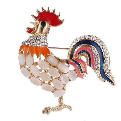    broche-vintage-emaille