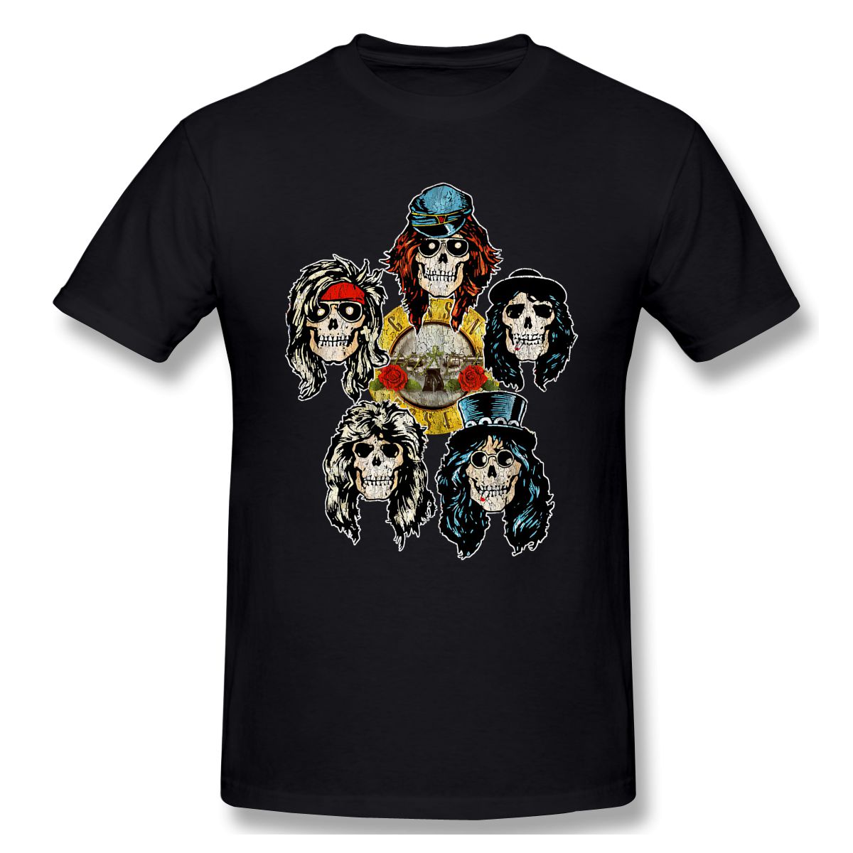 T-shirt Année 80 Rock Guns N Roses